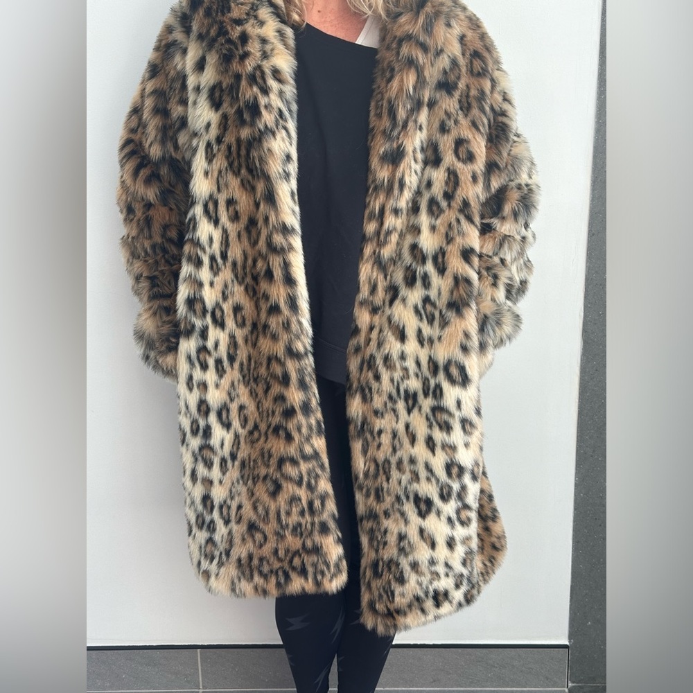 Matt Sarafa faux fur coat